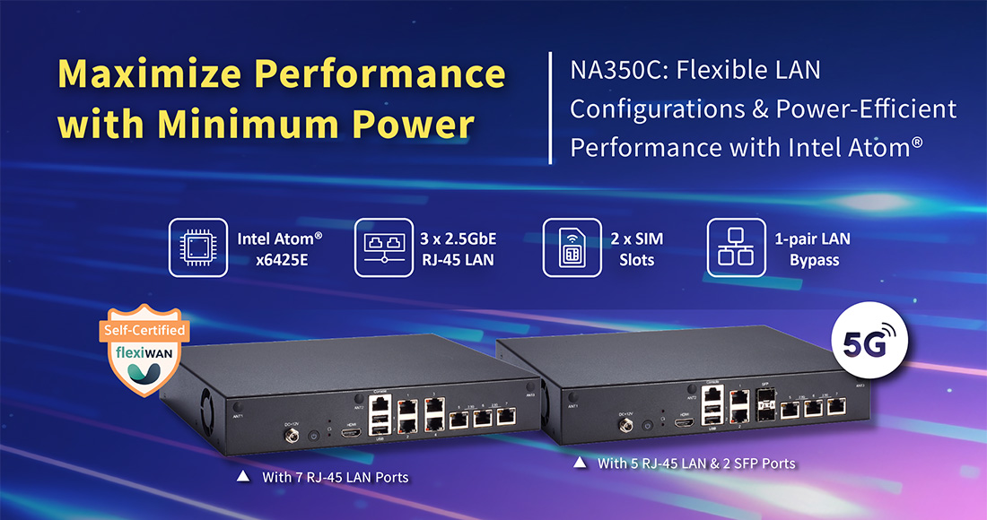 Power-Efficient Desktop Network Appliance Solution with flexiWAN and Flexible LAN Options