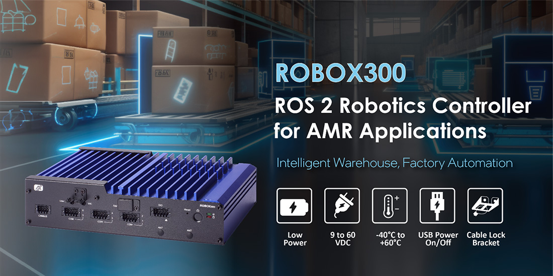 Compact and Energy-Efficient Robotics Controller for AMR Applications – ROBOX300